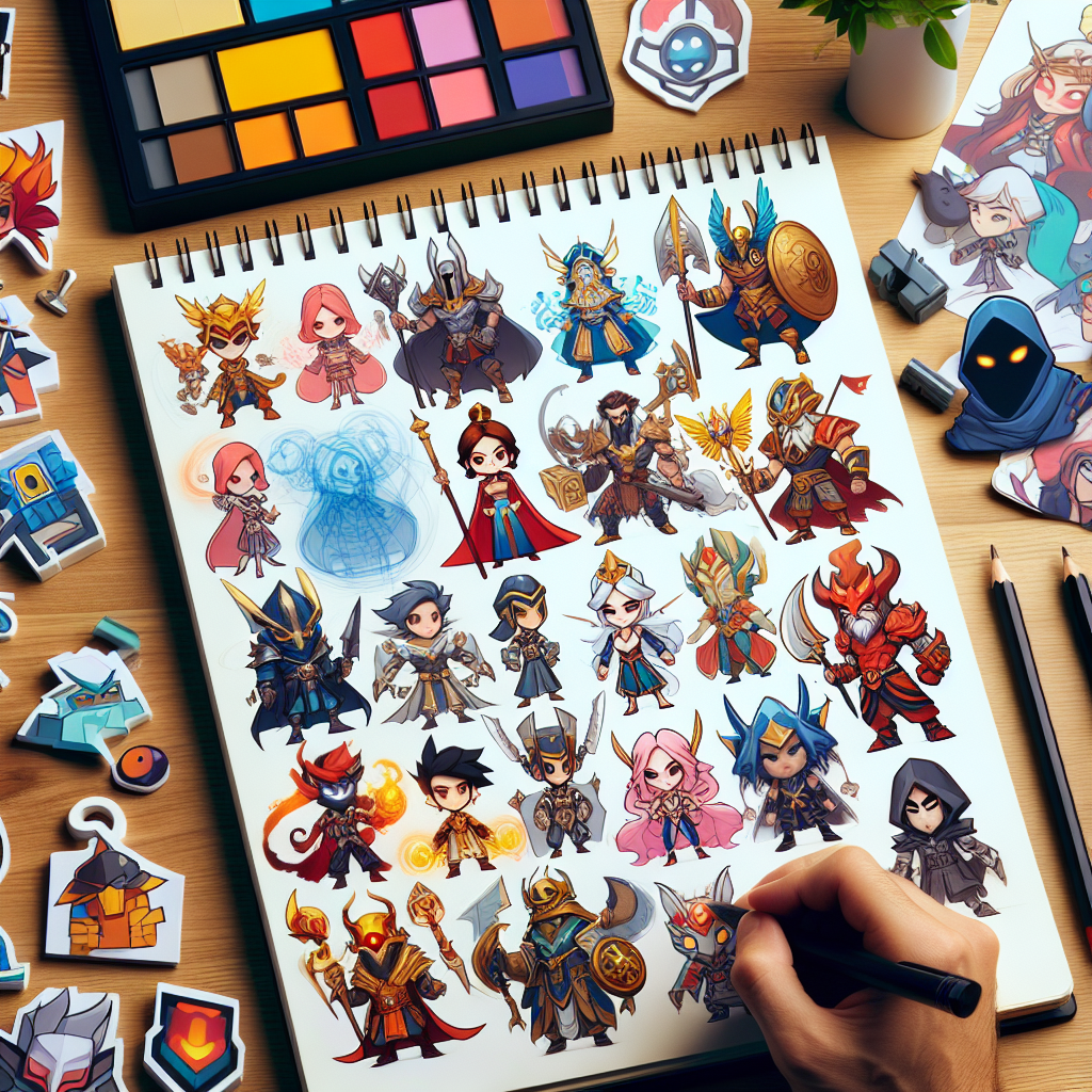 Rahasia di Balik Desain Gambar Karakter Mobile Legend yang Memikat Pemain