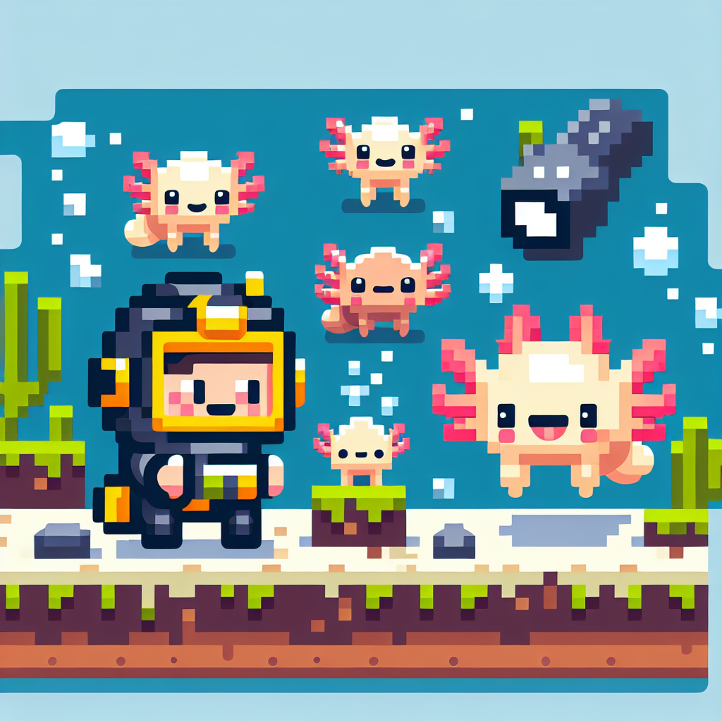 Exploring Axolotl Adventures in Minecraft: Tips and Tricks for Mastering This Adorable Mob